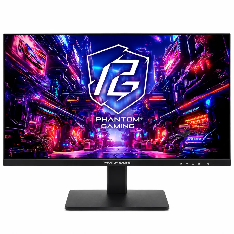 Monitor Gamer ASRock Phantom PG27QFT1B 27" QHD, 180Hz, 1ms MPRT, IPS, 90% DCI-P3, DisplayHDR 400, FreeSync Premium, Alto-falantes