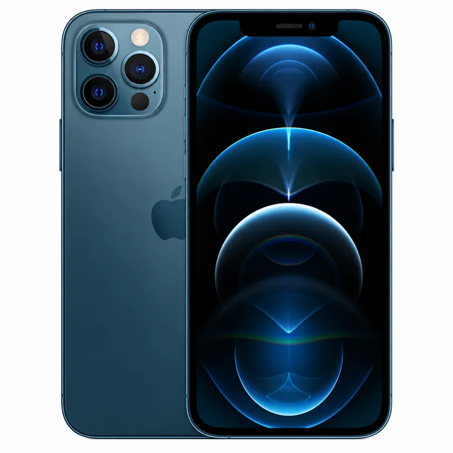 Smartphone Apple iPhone 12 Pro 256GB Seminovo, Tela 6,1" Super Retina XDR, Câmera Tripla 12MP com LiDAR, 5G, Azul - Estado Muito Bom