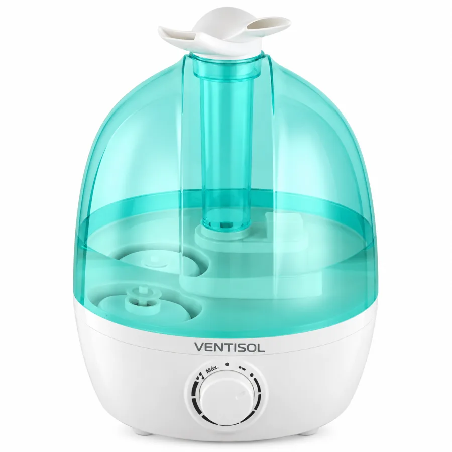 Umidificador de Ar Ultrassônico Ventisol U-04 Premium 3,7L 25W Bivolt Verde e Branco