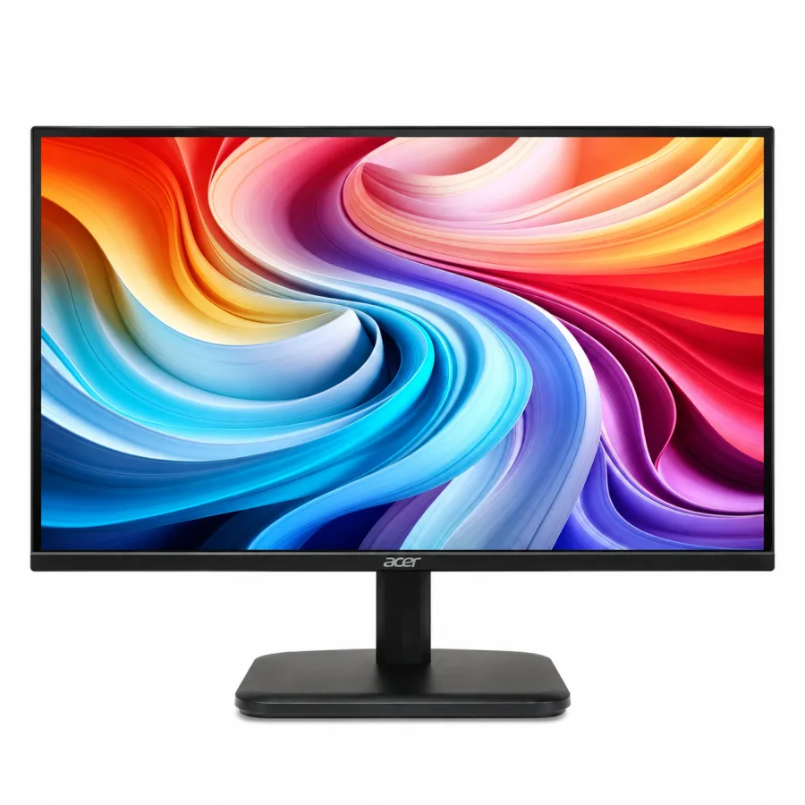 Monitor Acer EK241Y Gbi 23.8" Full HD, 120Hz, 1ms VRB, Painel IPS, HDMI e VGA, VESA 100x100, Cabo HDMI Incluso, Preto - UM.QE1AA.G01