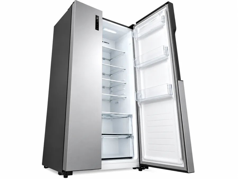 Geladeira LG Side by Side 509L Prata Frost Free Compressor Smart Inverter Multi Air Flow Display Touch GC-B187PQAL