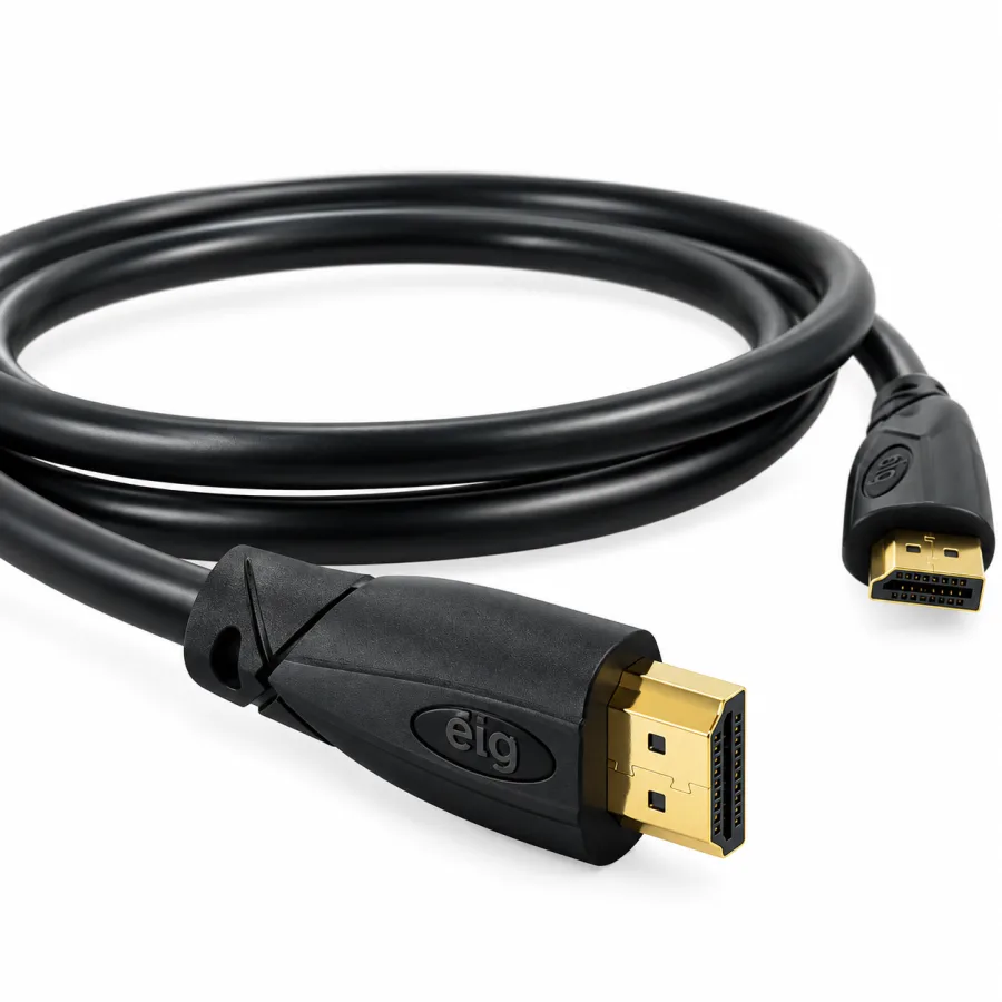 Cabo HDMI 2.0 ELG HD4K50 5 Metros 4K Ultra HD 60Hz 18 Gbps ARC Ethernet 3D Ready Cobre Livre de Oxigênio Preto