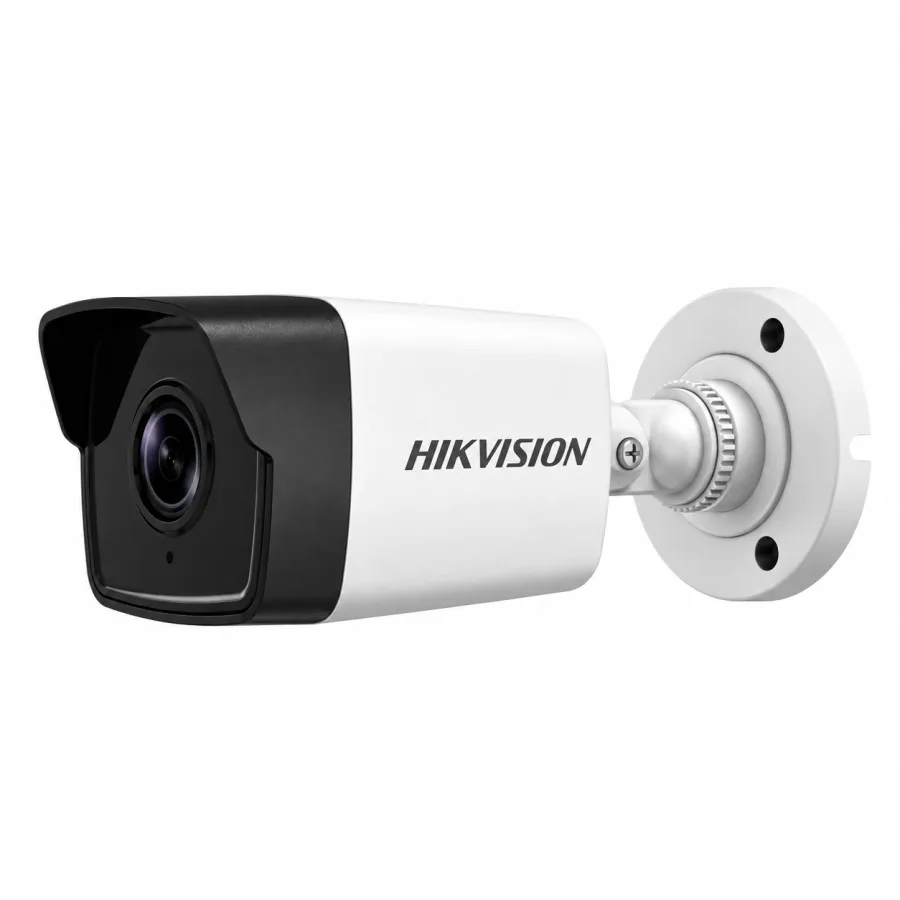 Câmera IP Bullet Hikvision DS-2CD1041G0-I 4MP 2K Lente 2,8mm Infravermelho 20m PoE IP67 Externa Branca