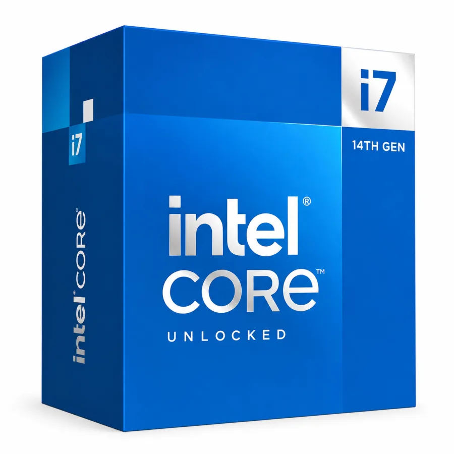 Processador Intel Core i7-14700K 20 Núcleos 28 Threads até 5.6GHz Cache 33MB LGA1700 Desbloqueado Vídeo Integrado UHD 770 BX8071514700K