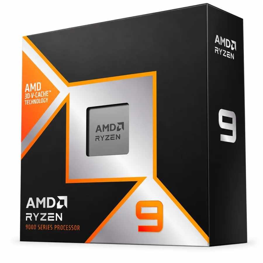 Processador AMD Ryzen 9 9950X3D 16 Núcleos 32 Threads até 5.7GHz Cache 144MB 3D V-Cache 2ª Geração AM5 com Vídeo Integrado 100-100000719WOF