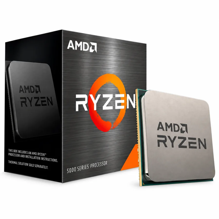 Processador AMD Ryzen 7 5700X 8 Núcleos 16 Threads até 4.6GHz Cache 36MB AM4 Sem Vídeo Integrado 100-100000926WOF