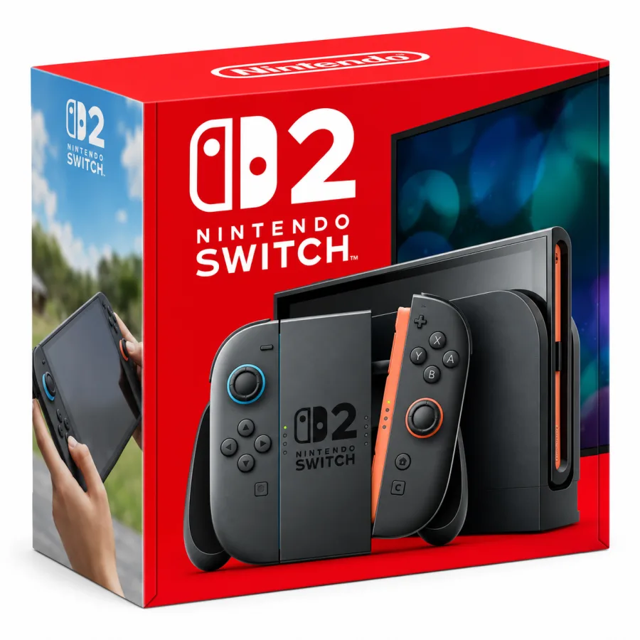 Caixa do Console Nintendo Switch 2 256GB