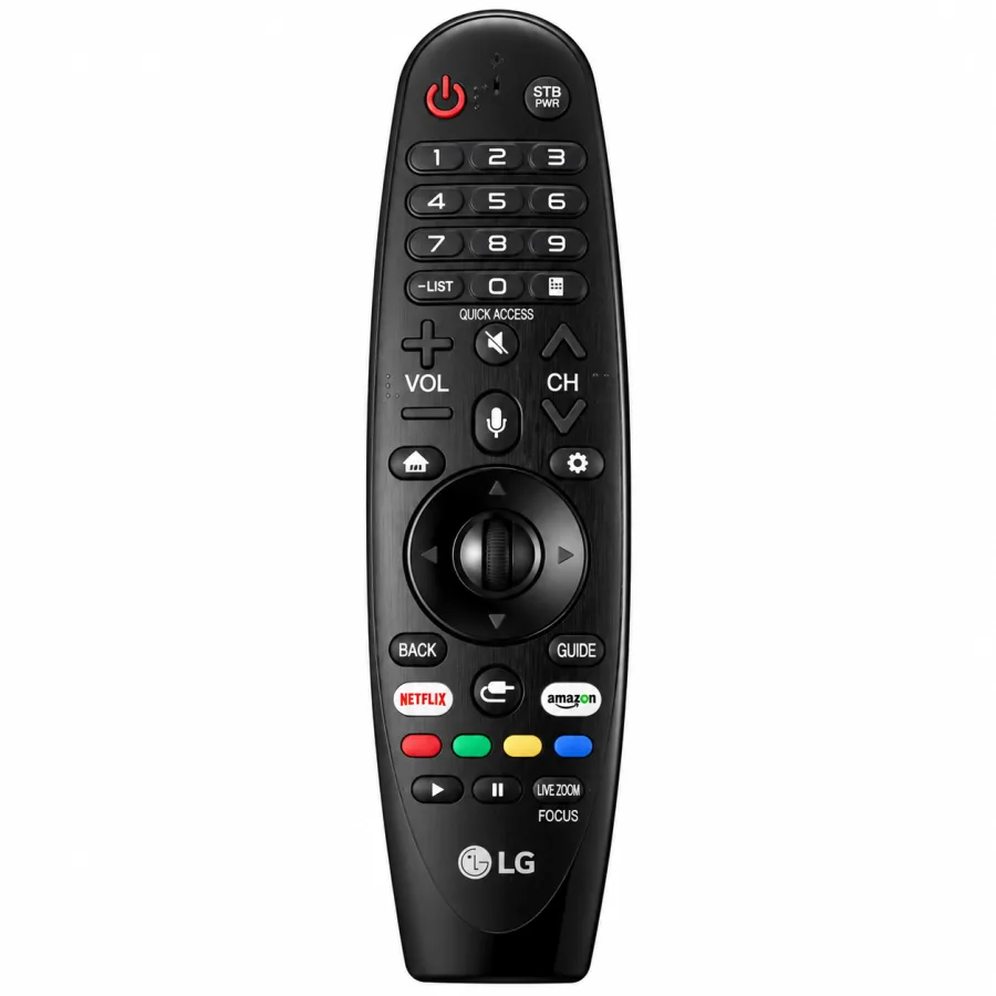 Controle Remoto Magic Compatível com TV LG 2019 Modelo AN-MR19BA, SM8600, UM, SM e OLED, com Ponteiro e Voz