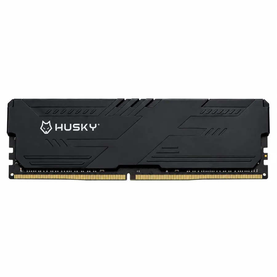 Memória RAM Husky Impulse 16GB DDR4 3200MHz CL22 UDIMM 1,2V Padrão JEDEC Preta HRM001163222PT