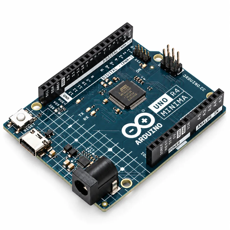 Placa Arduino UNO R4 Minima ABX00080 Microcontrolador Renesas RA4M1 ARM Cortex-M4 48MHz USB-C