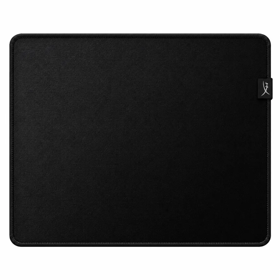 Mousepad Gamer HyperX Pulsefire Mat Grande 450 x 400 mm Superfície de Tecido Base de Borracha Antiderrapante e Bordas Costuradas Preto