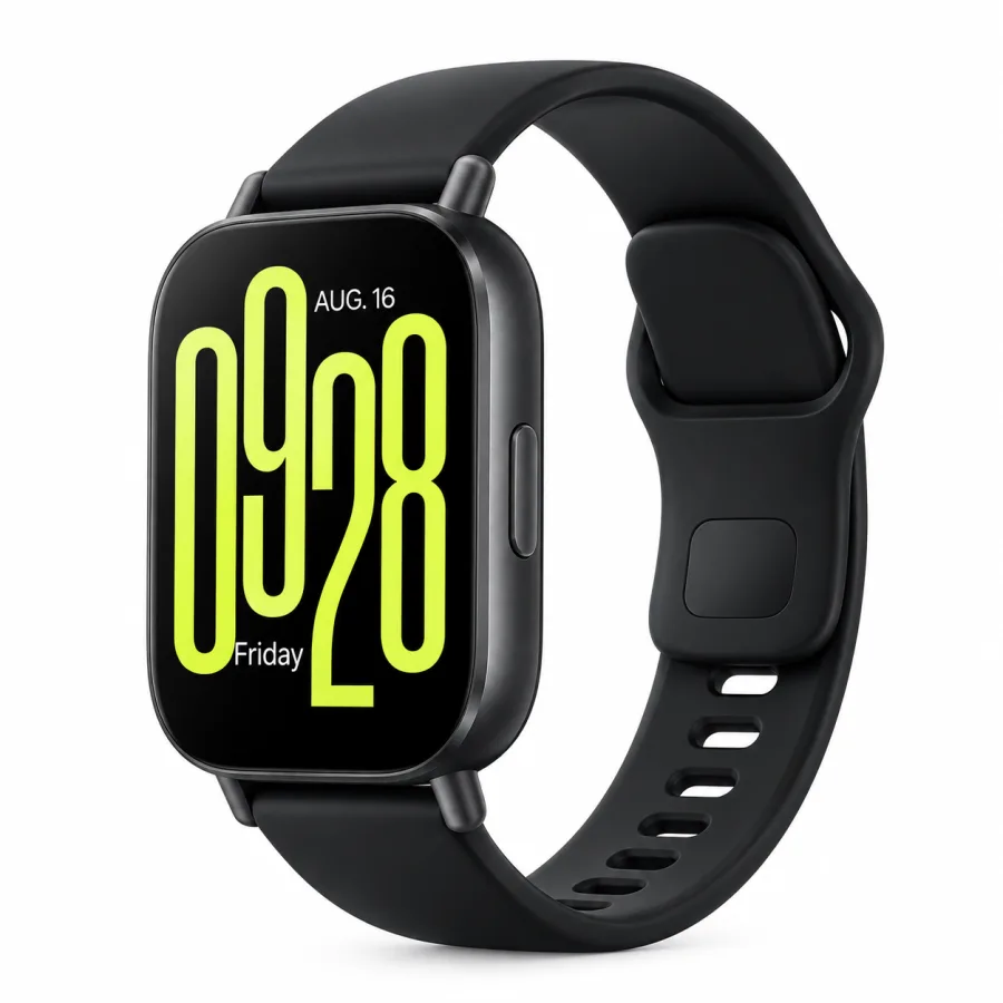 Smartwatch Xiaomi Redmi Watch 5 Active, Tela LCD 2 Polegadas, Chamadas Bluetooth, Alexa, 5 ATM, Ate 18 Dias de Bateria, Preto