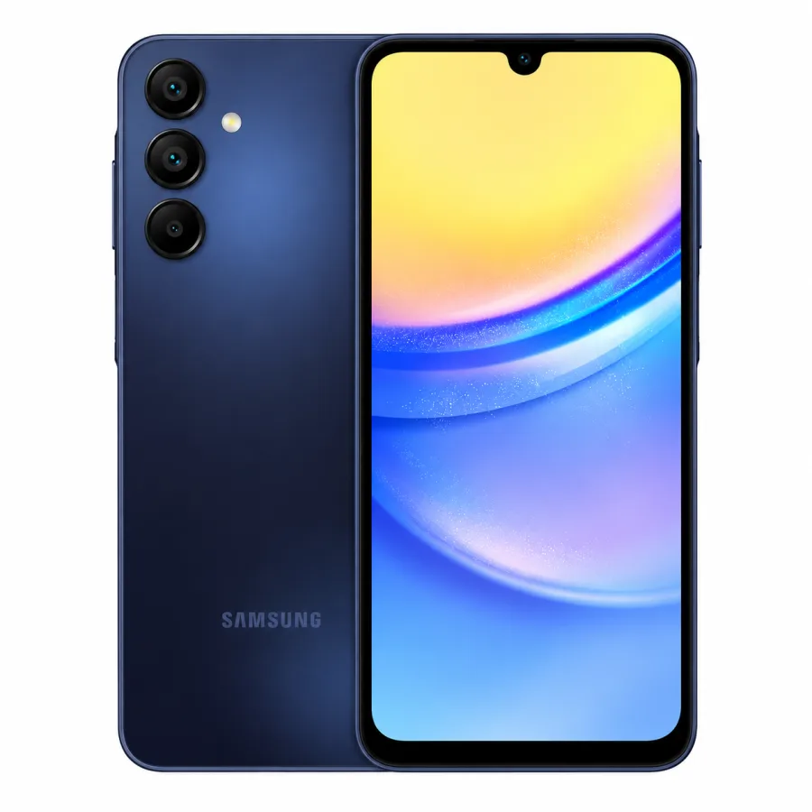 Smartphone Samsung Galaxy A15 5G 256GB, 8GB RAM, Tela 6,5" Super AMOLED 90Hz, Câmera Tripla 50MP, NFC, Bateria 5000mAh, Azul Escuro