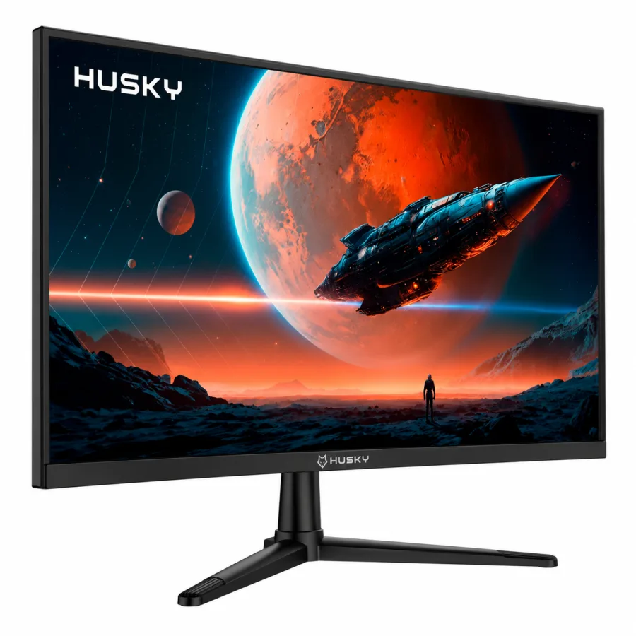 Monitor Gamer Curvo Husky Boreal 27" Full HD 260Hz, 1ms, Painel VA com Contraste 4000:1, Adaptive Sync, HDR, HDMI e DisplayPort - HMG00627PT
