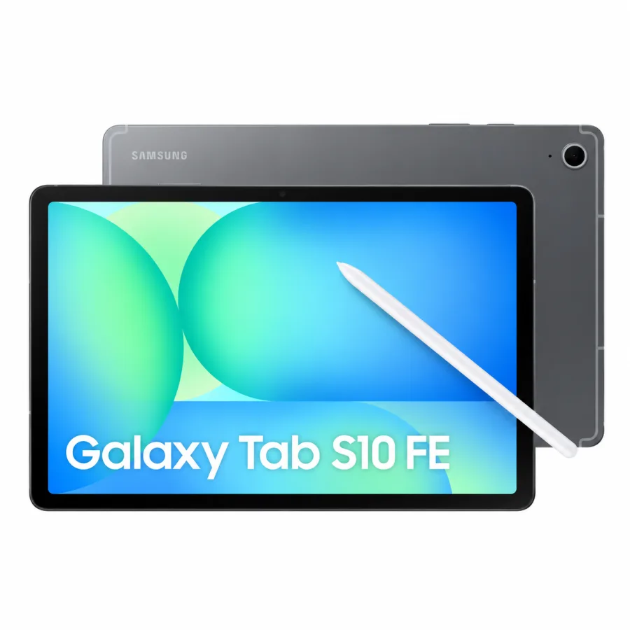 Tablet Samsung Galaxy Tab S10 FE Wi-Fi 128 GB 8 GB RAM Tela 10,9 Polegadas 90 Hz IP68 com S Pen e Capa, Cinza